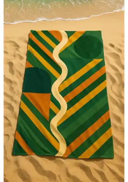 Maison Aura Plaj Havlusu: Modern Tasarım ve Fonksiyonellik Bir Arada