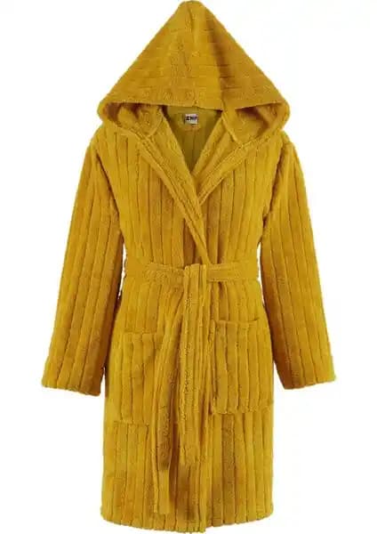 MaisonArt Comfy Kapşonlu Wellsoft Peluş Sabahlık: Konfor ve Şıklığın Buluştuğu Ürün