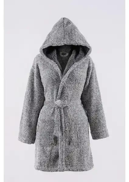 MaisonArt Unisex Wellsoft Peluş Sabahlık Sıcacık ve Şık Tasarım