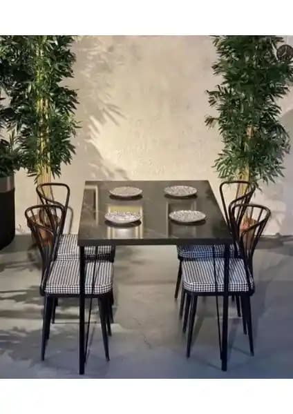 Mermer Güneş Masa Sandalye Takımı: Modern ve Dayanıklı Açık Hava Mobilyası