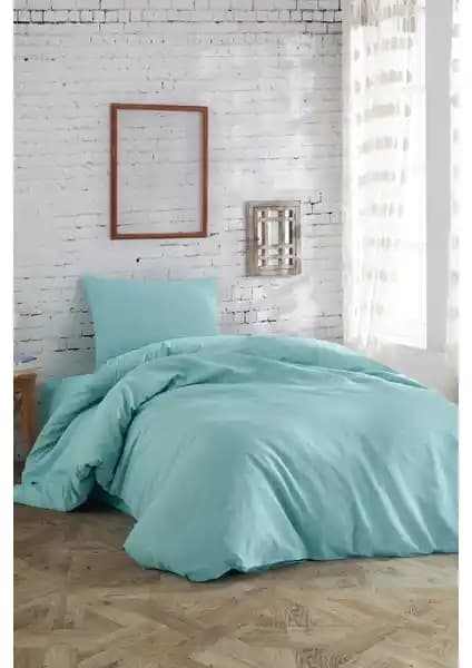 Mertim Mint Tek Kişilik Nevresim Takımı: Estetik ve Pratik Kullanım Özellikleri