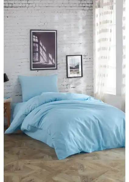 Mertim Tek Kişilik Nevresim Takımı Mavi: Modern ve Şık Tasarım ile Dayanıklılık Arasında Deneme