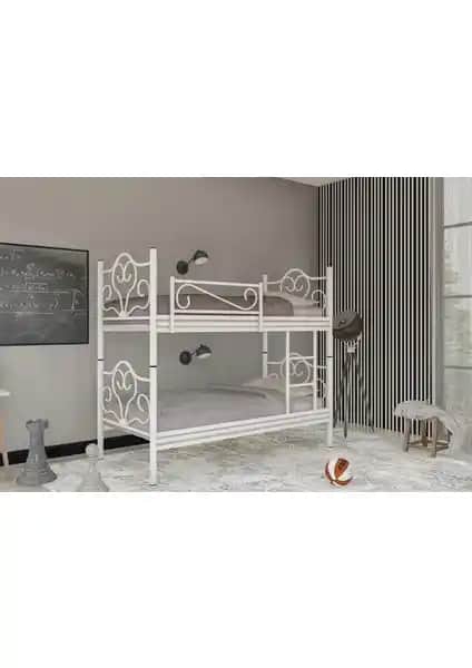 Metalia Buhara Ranza Beyaz: Şık ve Pratik Çocuk ve Genç Odası Mobilyası Özellikleri