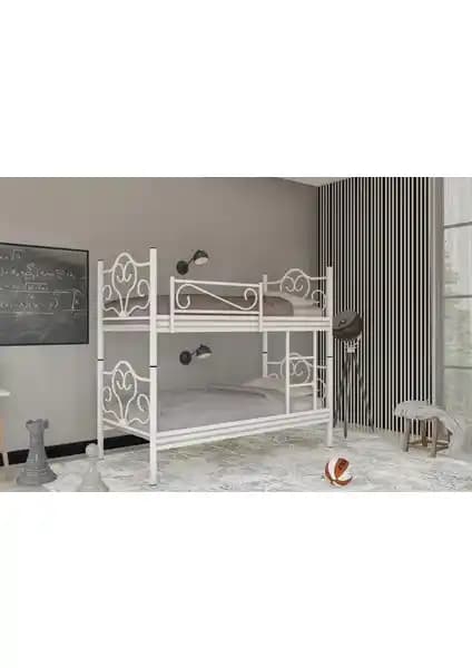 Metalia Buhara Ranza Beyaz: Şık ve Pratik Çocuk ve Genç Odası Mobilyası Özellikleri