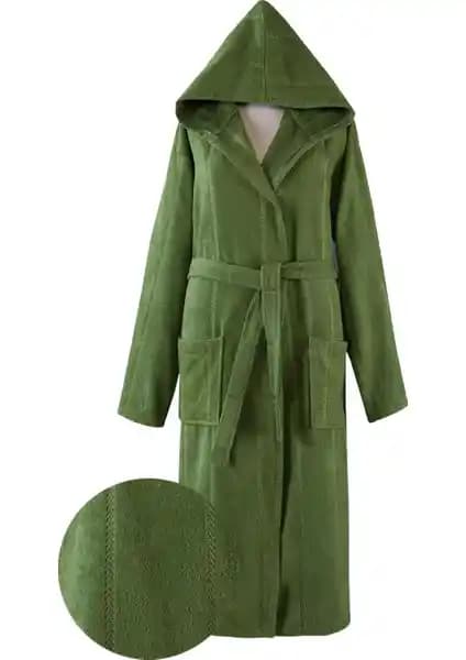 Metis Pamuk Kapüşonlu Unisex Bornoz: Yüksek Kalite ve Şık Tasarım Özellikleri