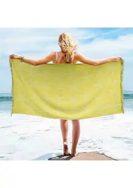 Miabella Home Plaj Havlusu: Şıklık ve Konfor Sunan Hafif ve Dayanıklı Pamuklu Seçenek