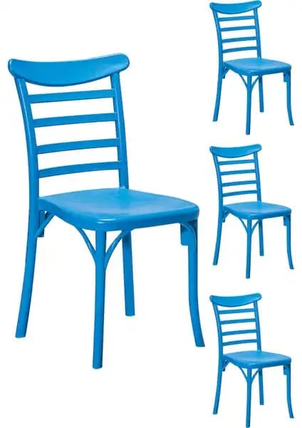 Mobetto 4'lü Bahçe Sandalyesi Seti Modern Tasarım ve Dayanıklılık Özellikleriyle