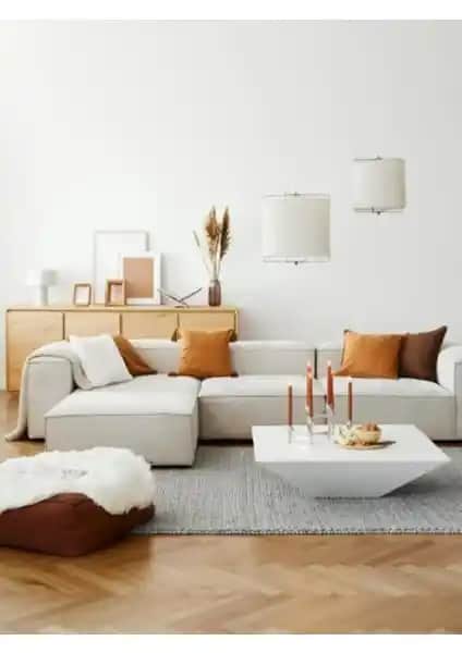 Mobilya Depom Mode Soft Köşe Koltuk Takımı: Modern ve Konforlu Oturma Çözümü