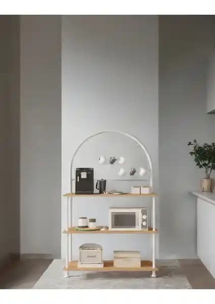 Mobitopya Çevir Kur A. Kahve Köşesi Dolabı: Modern ve Dayanıklı Mutfak Dekorasyonu Çözümü