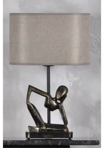 Modern Dizayn İnsan Abajur Gold H Gold ile Şıklık ve Fonksiyonelliğin Mükemmel Buluşması