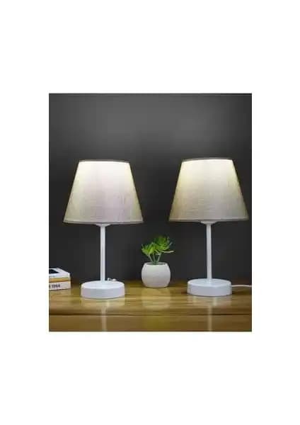 Modern Tasarımlı Vivido Abajur Kumbeji ile Yatak Odasına Şıklık Katın