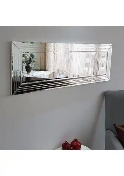 Modern ve Şık NeoStill Dekoratif Duvar Aynası 120x40cm, Dayanıklı ve Estetik Tasarım