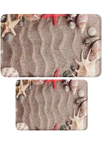 Monnhein 2'li Banyo Paspası Takımı Güvenlik ve Estetiği Bir Arada Sunar