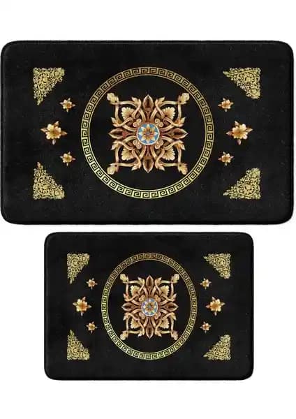 Monnhein 2'li Banyo Paspası Takımı Güvenlik ve Estetik Birlikte Sunar