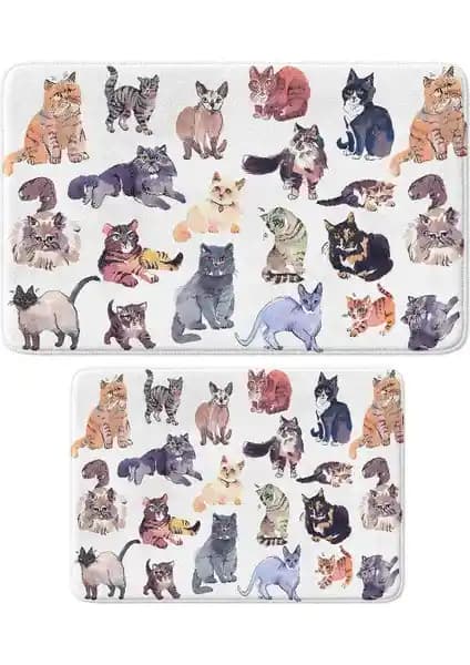 Monnhein Mikrofiber 2'li Banyo Paspası: Güvenli ve Estetik Banyo Aksesuarı