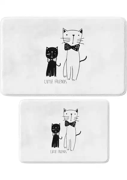 Monnhein Mikrofiber 2'li Banyo Paspası Güvenlik ve Estetik Bir Arada