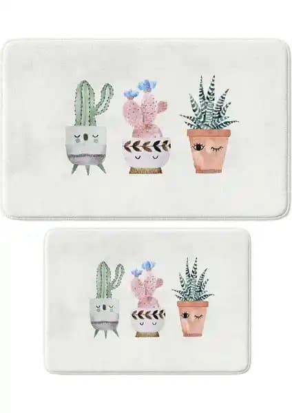 Monnhein Mikrofiber 2'li Banyo Paspası Seti Güvenlik ve Şıklık Sunar