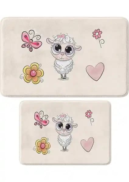 Monnhein Mikrofiber 2'li Banyo Paspası Takımı Şıklık ve Güvenlik Sunar