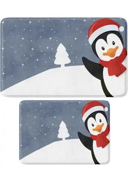 Monnhein Sevimli Tasarımlı Yılbaşı Dekoru ve Banyo Paspası: Estetik ve Güvenlik Bir Arada