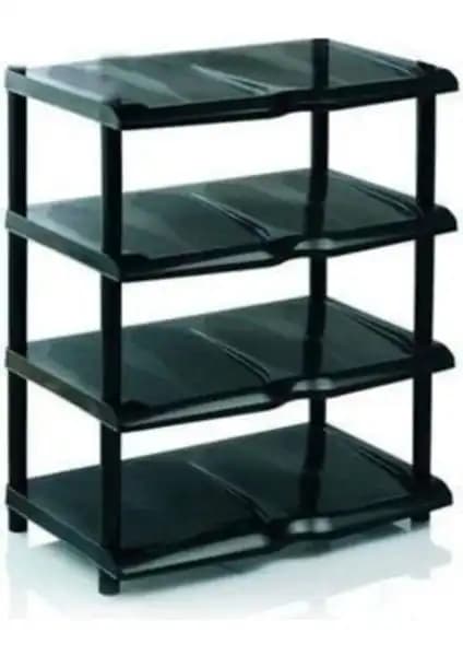 Morponi 4 Katlı Plastik Ayakkabılık Modern ve Pratik Depolama Çözümü