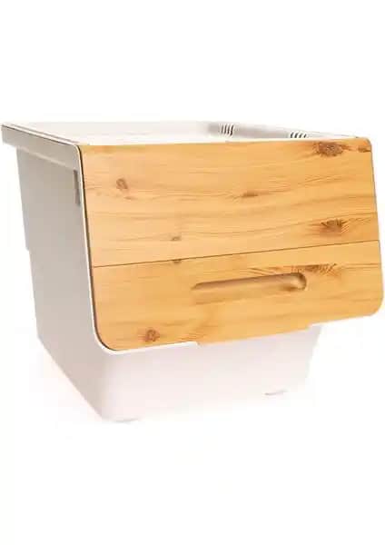 Motek Çok Amaçlı Tekerlekli Organizer Bebek Odası İçin Pratik ve Geniş Depolama Çözümü