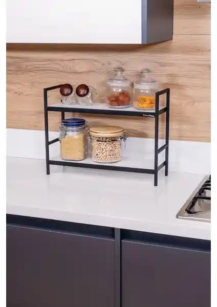 Mudesa Metal Masa Servis Rafı Modern Tasarım ve Pratik Kullanım İmkanı Sunar