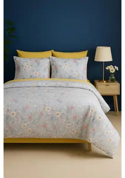 My Story Daisy Tek Kişilik Lastikli Nevresim Takımı Konfor ve Estetik Birlikteliği