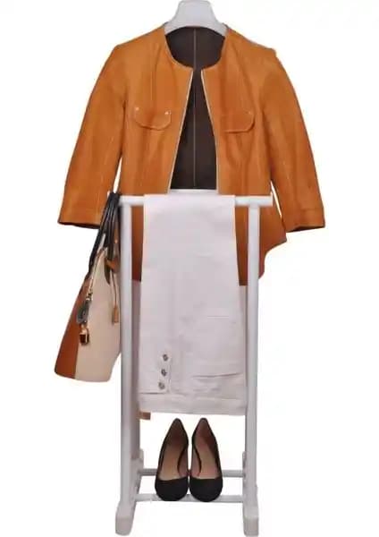 Mynila Dilsiz Uşak Elbise Askısı: Çok Yönlü ve Kolay Kullanımlı Organizatör Çözümü