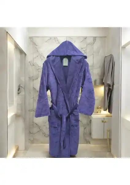MySoft Home Kadife Kapüşonlu Bornoz: Şık ve Konforlu Unisex Pamuk Bornoz Özellikleri