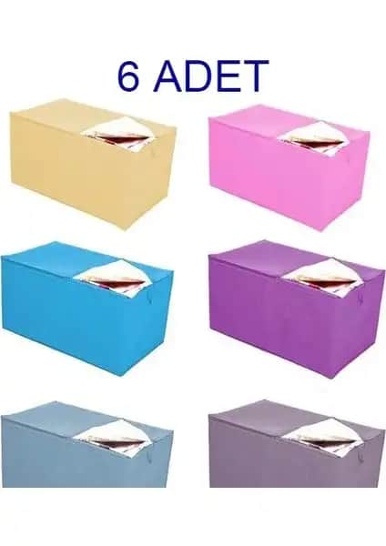 Nistabolje 6'lı Hurç Seti Ev Düzeni ve Taşınma İçin Pratik Çözüm