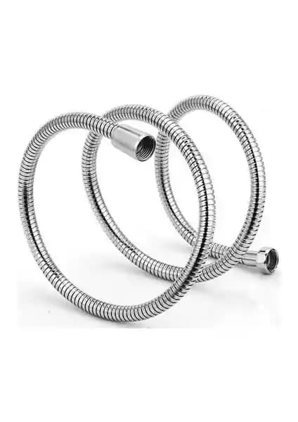 Nistabolje Banyo Duş Hortumu 150 cm Paslanmaz Çelik ve Örgülü Yapı ile Dayanıklılık