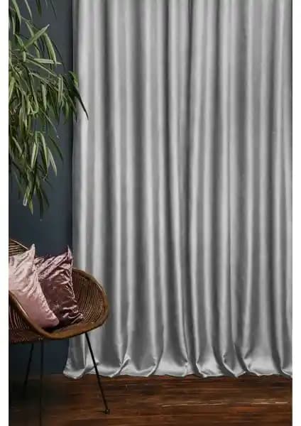 NS Ehli Tacir Açık Gri Termal Blackout Perde: Yüksek Kaliteli Işık ve Isı Yalıtımı Sağlar