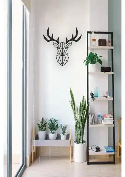 Numa Concept Geyik Kafası Figürü: Modern ve Şık Dekorasyon Parçası