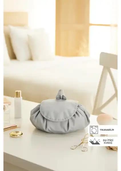 Ocean Home Textile Fonksiyonel Su Itici ve Leke Tutmaz Seyahat Makyaj Çantası Özellikleri