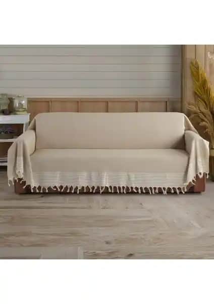 Organik Buldan Bezi Battal Boy Koltuk Örtüsü Estetik ve Fonksiyonellik Sunar