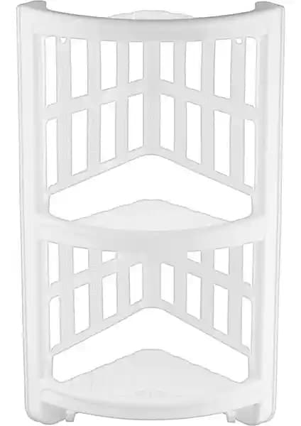 Organizers Banyo Köşeliği Beyaz: Çok Amaçlı ve Pratik Depolama Çözümü