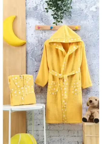 Oyalı Tekstil Çocuk Bornozu: Konfor ve Şıklığı Bir Arada Sunan Pamuklu Tasarım