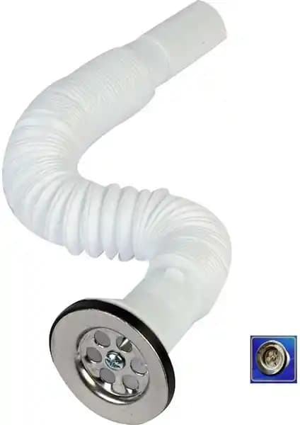 Özbest Orjinal Lux Körüklü Sifon: Dayanıklı ve Pratik Lavabo Çözümü