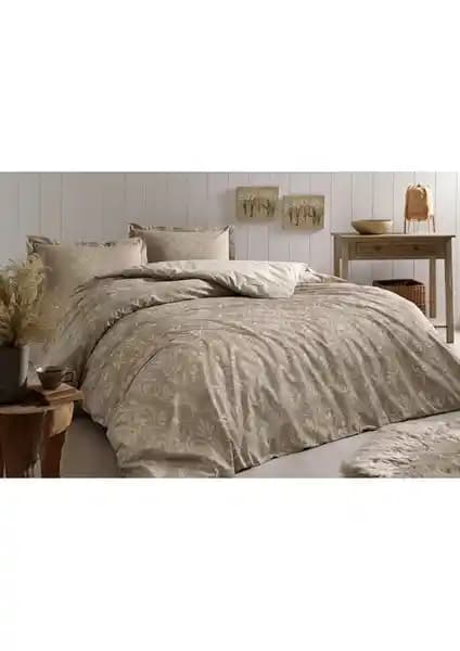 Özdilek Antico Bej Çift Kişilik Nevresim Takımı 2284 Modern ve Şık Yatak Dekorasyonu İçin