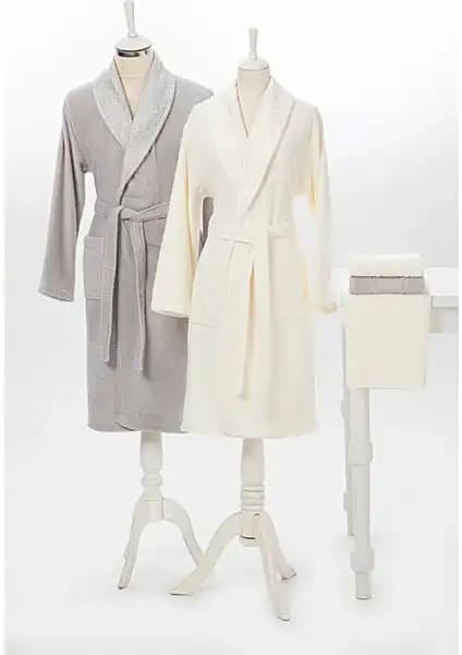 Özdilek Camellia Gri Krem Aile Bornoz Seti ve Banyo Paspasları Ürün İncelemesi