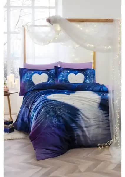 Özdilek Light Of Love Çift Kişilik Nevresim Takımı: Romantik ve Şık Yatak Dekoru