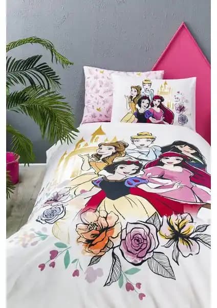 Özdilek Princess Rose Disney Lisanslı Tek Kişilik Nevresim Takımı ve Fitted Çarşaf Özellikleri