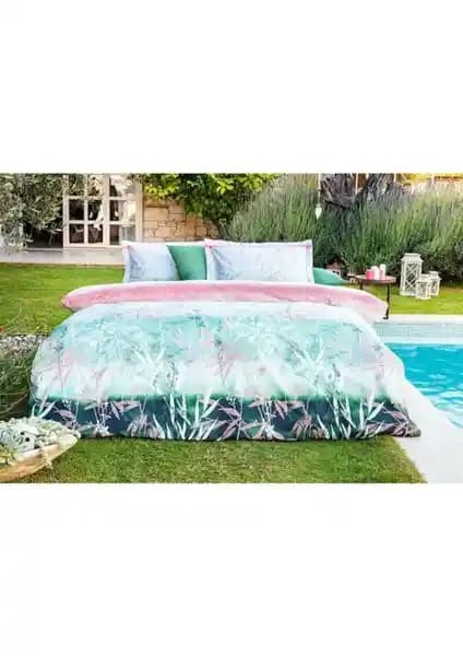 Özdilek Reeds Yeşil Çift Kişilik Nevresim Takımı: Konfor ve Estetik Bir Arada