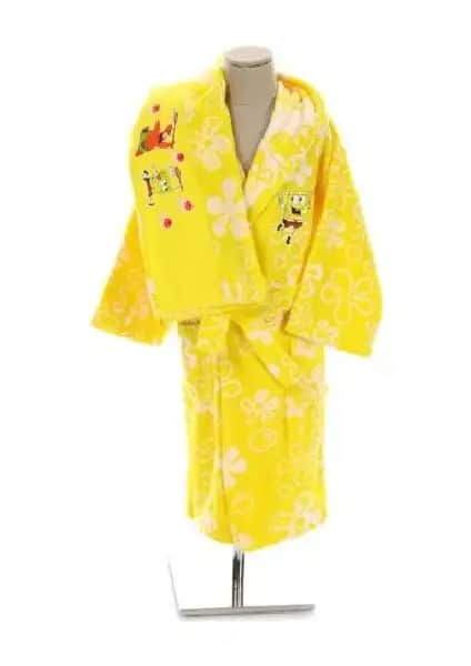 Özdilek Sponge Bob Flowers Sarı Çocuk Seti 1-2 Yaş İçin Yumuşak ve Dayanıklı Tasarım