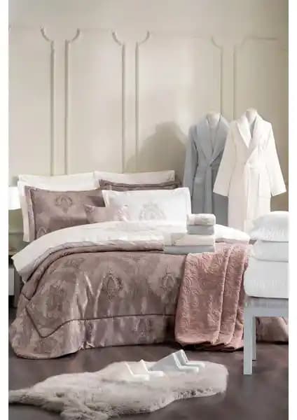 Özdilek Valioso Çift Kişilik Çeyiz Seti: Modern ve Şık Yatak Odası Dekorasyonu İçin