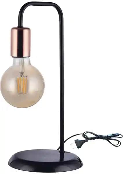 Özpolat Cordoba Siyah Masa Lambası Modern ve Dayanıklı Tasarım Özellikleri