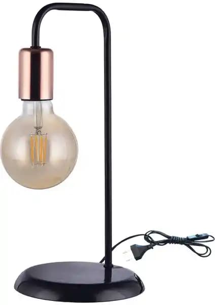 Özpolat Cordoba Siyah Masa Lambası Modern ve Dayanıklı Tasarım Özellikleri