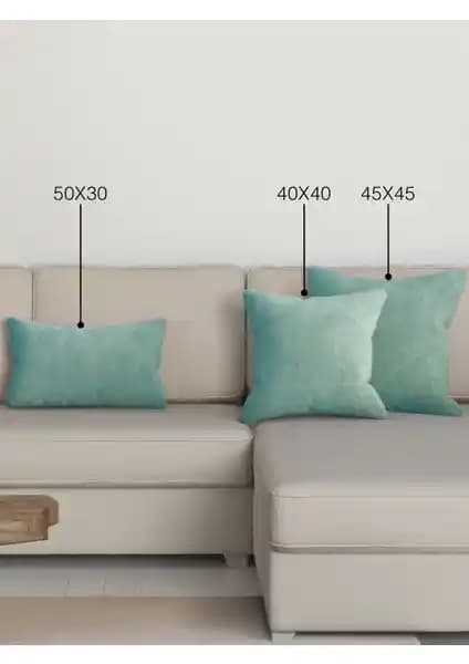 Perle Home Daily Series Sis Mavisi Kırlent Kılıfı Şıklık ve Fonksiyonellik Bir Arada