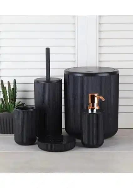 Perotti Aknur-Dante 5 Parça Banyo Seti Modern ve Şık Tasarımıyla Dekorasyonunuza Uyum sağlar