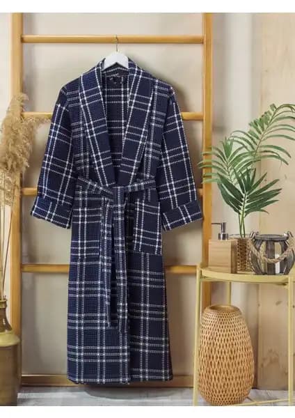 Philippus Ekose Erkek Yazlık Şal Yaka Bornozuyla Şıklık ve Konforu Yakalayın